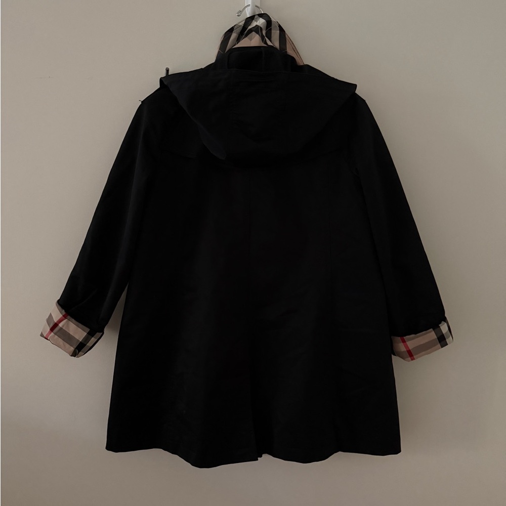 Burberry Brit Bowpark Hooded Raincoat w detachable hood and Wool lining - Picture 2 of 12